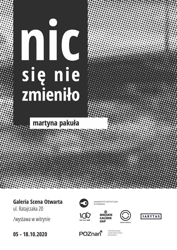 plakat nic się nie zmieniło